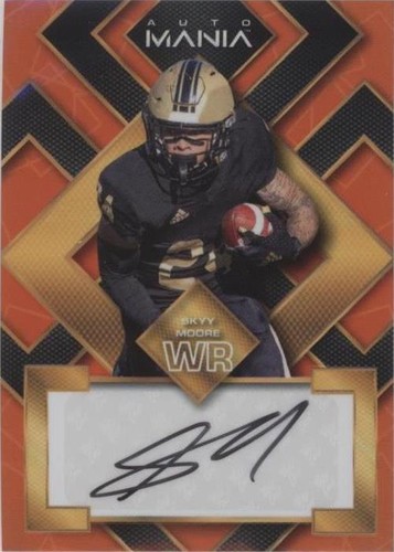 2022 Wild Card Auto Mania Skyy Moore #AM-SQ41