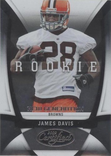 2009 Certified James Davis #163