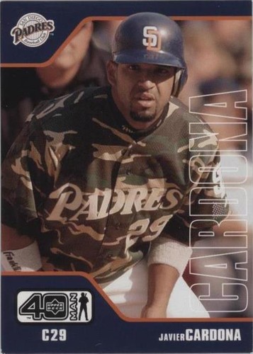 2002 Upper Deck 40 Man - Javier Cardona #866