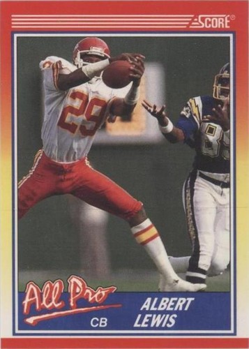 1990 Score Albert Lewis #568