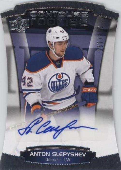 2015-16 Upper Deck Contours - Anton Slepyshev #121