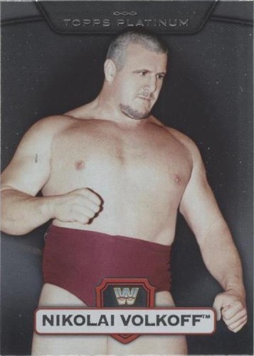 2010 Topps Platinum WWE - Nikolai Volkoff #108