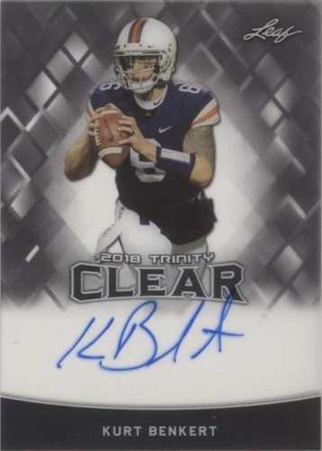 2018 Leaf Trinity Kurt Benkert #CA-KB1