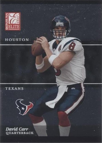 2003 Donruss Elite David Carr #18