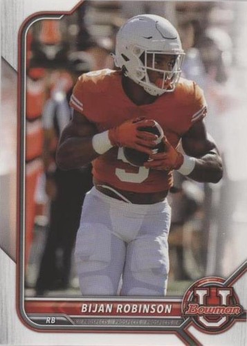2021-22 Bowman University Bijan Robinson #95