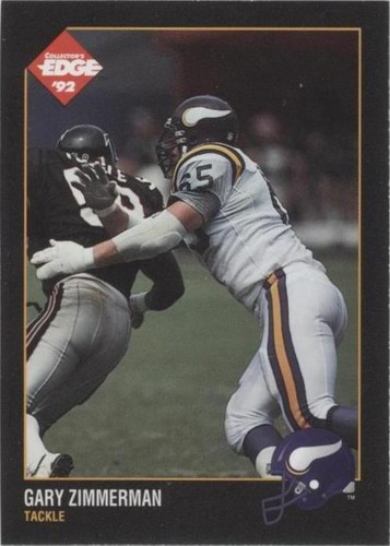 1992 Collector's Edge Gary Zimmerman #102