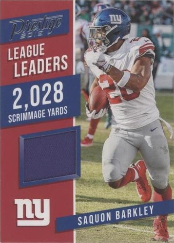 2019 Panini Prestige Saquon Barkley #LL-SB