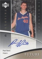 2006-07 Upper Deck Trilogy - Paul Davis #FS-PD