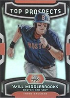 2012 Bowman Platinum - Will Middlebrooks #TP-WMK