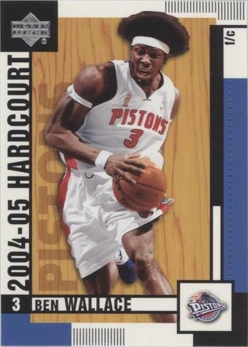 2004-05 Upper Deck Hardcourt - Ben Wallace #22