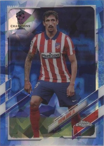 2020-21 Topps Chrome UCL Sapphire Edition Stefan Savic #3