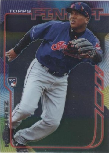 2014 Topps Finest - Jose Ramirez #81