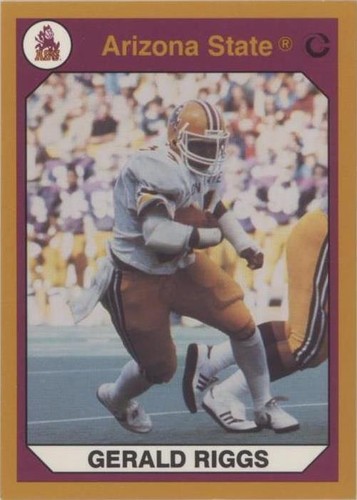 1990 Collegiate Collection Arizona State Sun Devils Gerald Riggs #2