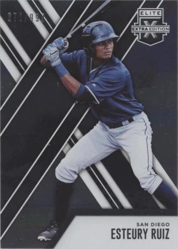 2017 Panini Elite Extra Edition - Esteury Ruiz #94