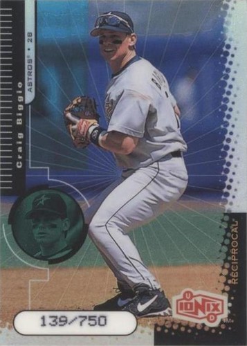 1999 Upper Deck Ionix - Craig Biggio #R30