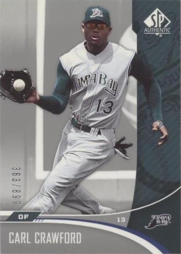 2006 SP Authentic - Carl Crawford #187