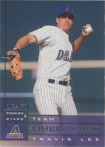1998 Leaf Rookies & Stars - Travis Lee #161
