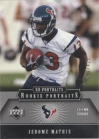 2005 Upper Deck Portraits Jerome Mathis #149