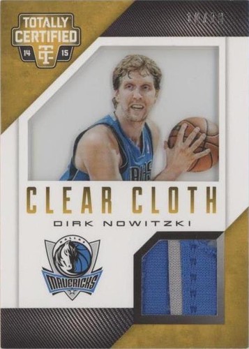 2014-15 Panini Totally Certified - Dirk Nowitzki #10