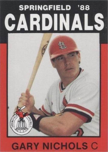1988 Best Springfield Cardinals - Gary Nichols #23