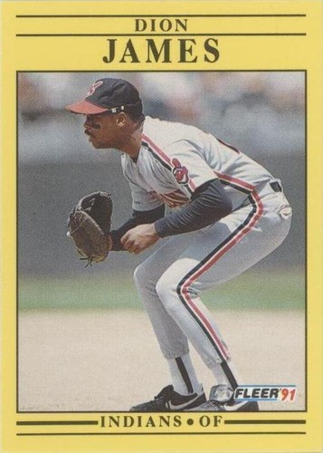 1991 Fleer - Dion James #371