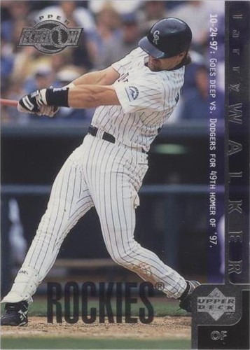1998 Upper Deck - Larry Walker #456