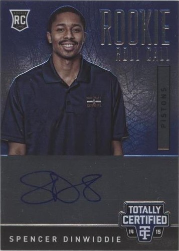 2014-15 Panini Totally Certified - Spencer Dinwiddie #RRC-SD