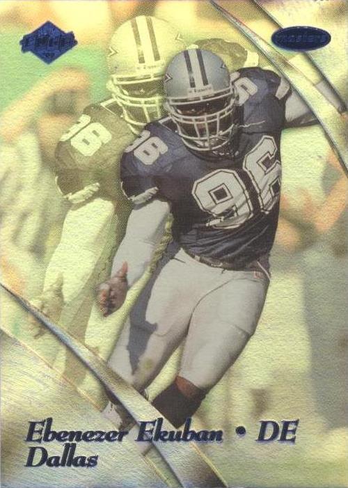 1999 Collector's Edge Masters Ebenezer Ekuban #53