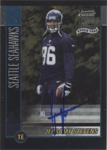 2002 Bowman Chrome Jerramy Stevens #246