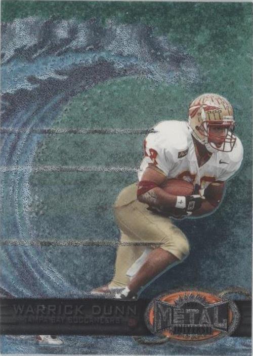 1997 Skybox Metal Universe Warrick Dunn #189