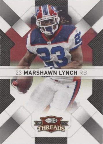 2009 Donruss Threads Marshawn Lynch #11