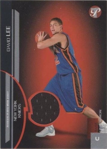 2005-06 Topps Pristine - David Lee #173