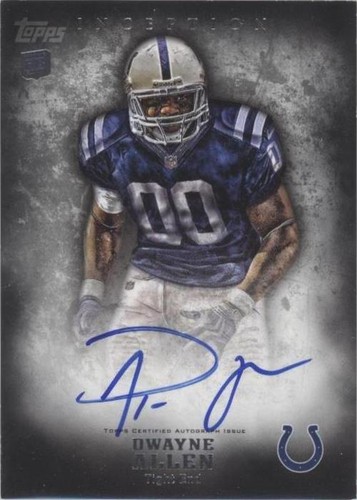 2012 Topps Inception Dwayne Allen #124