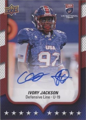 2016 Upper Deck USA Football Ivory Jackson #27