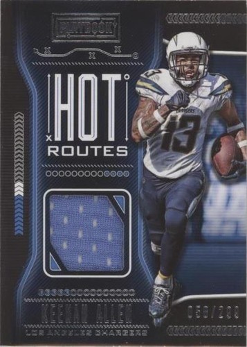 2018 Panini Playbook Keenan Allen #HR-10