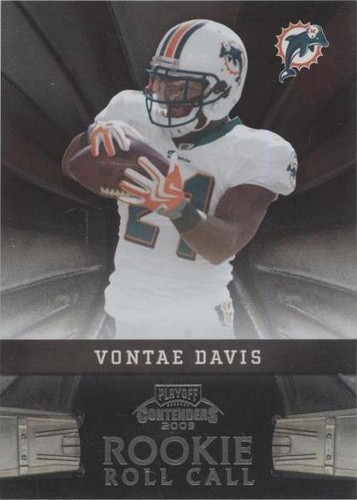 2009 Playoff Contenders Vontae Davis #17