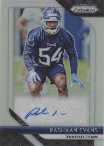 2018 Panini Prizm Rashaan Evans #RA-RE