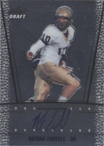 2011 Leaf Metal Draft Nathan Enderle #RC-NE1