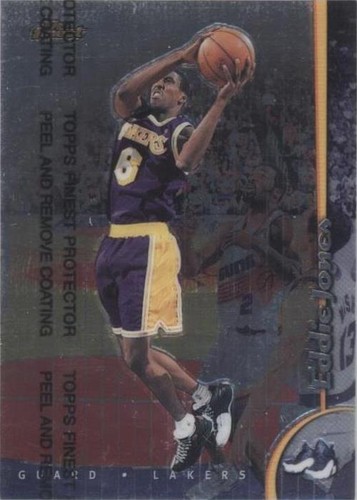1998-99 Topps Finest - Eddie Jones #7