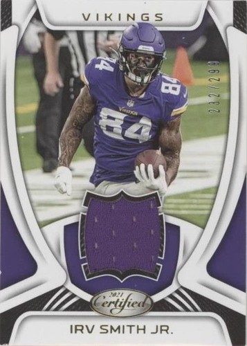 2021 Panini Certified Irv Smith Jr. #M-ISJ