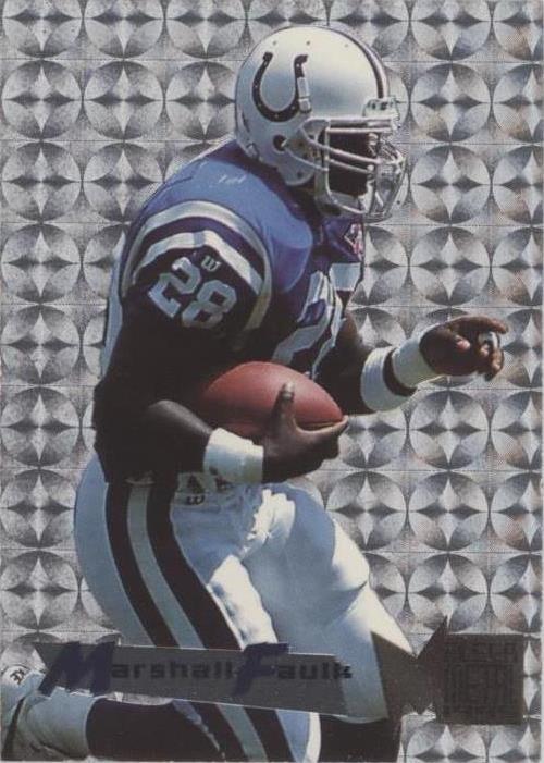 Fleer Metal Marshall Faulk 1995 #15