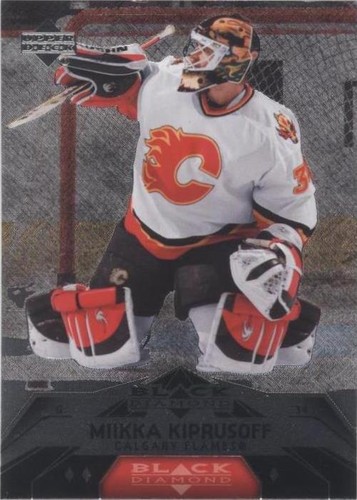 2007-08 Upper Deck Black Diamond - Miikka Kiprusoff #133