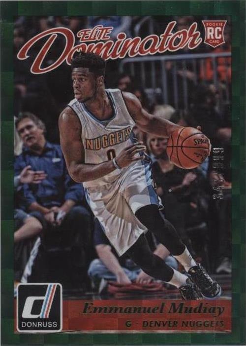 Panini Donruss 2015-16 - Emmanuel Mudiay #4