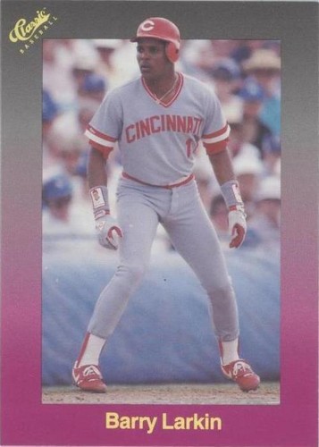 1989 Classic Update Purple Travel Edition - Barry Larkin #165