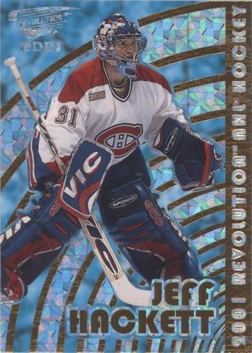 2000-01 Pacific Revolution - Jeff Hackett #75