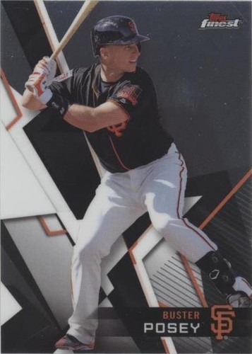 2018 Topps Finest - Buster Posey #46