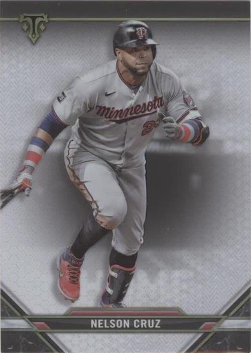 2021 Topps Triple Threads - Nelson Cruz #92