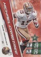 2010 Adrenalyn XL Michael Crabtree #333