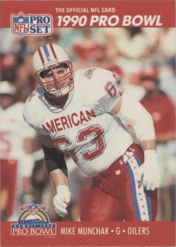 1990 Pro Set Mike Munchak #360