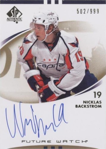 2007-08 SP Authentic - Nicklas Backstrom #250